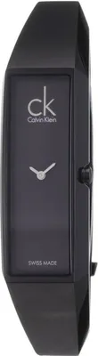 Produktbild von Calvin Klein Damenuhr Edelstahl Schwarz K1L22402