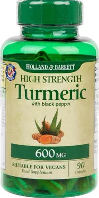 Produktbild von Holland And Barrett | High Strength Turmeric 600 mg | With Black Pepper