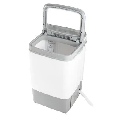 Obrázok produktu pre Adler AD 8057, 300 W, max. kapacita 6 kg, časovač, odstreďovanie, bielo-sivá, práčka