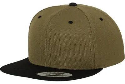 Produktbild von Flexfit - Snapback Mütze TN1304 (Einheitsgröße) (Oliv/Schwarz)