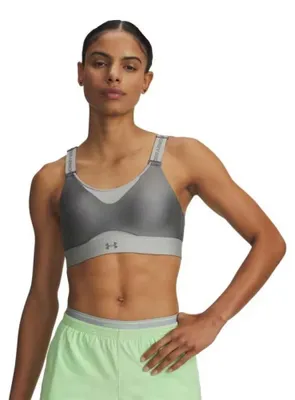 Obrázek produktu pro Sportovní podprsenka Under Armour Infinity 2.0 s vysokou podporou, šedá, velikost M / D-DD, dámská, šedá, velikost M