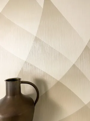 Produktbild von NEWROOM Tapete Arael Beige Vliestapete - Modern Grafik Linien Germany