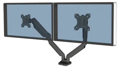 Produktbild von Fellowes Platinum Series 8042501, Klemme/Durchführung, 8 kg, 101,6 cm (40"), 100 x 100 mm, Höhenverstellung, Schwarz