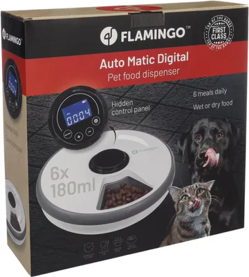 Productafbeelding van Flamingo voerautomaat, laboratoriummodel, wit