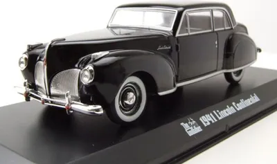 Produktbild von Greenlight Collectibles 86507 Lincoln Continental 1941 schwarz Godfather Der Pate 1:43