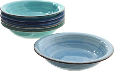 Produktbild von 6 Teller tief Blue Suppenteller
