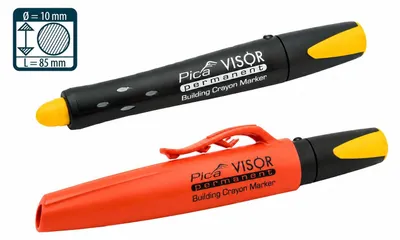 Obrázek produktu pro Permanentní fix VISOR Industrial černý Pica | 4260056153495