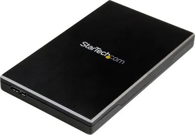 Zdjęcie produktu dla StarTech.com S251BMU313, Obudowa HDD/SSD, 2.5", SATA, 10 Gbit/s, Połączenie USB, Czarny