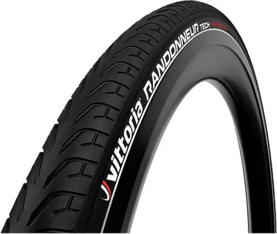 Produktbild von Vittoria Randonneur Tech G2.0 Reifen 700x48C, Schwarz, Draht, Reflektierend