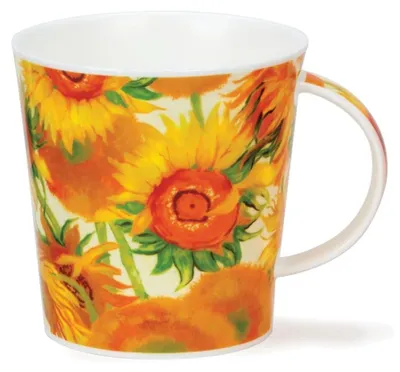 Produktbild von Dunoon Cairngorm Becher Sonnenblumen, 0,48 l