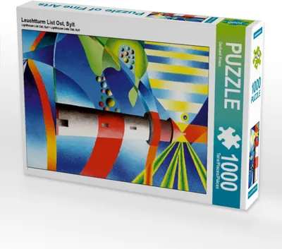 Produktbild von Calvendo Leuchtturm List Ost, Sylt 1000 Teile Puzzle hoch 480x640mm, Kraus Gerhard; 7272563