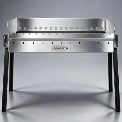 Produktbild von Mangal Bulat 90 Schaschlikgrill 3mm Edelstahl