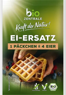 Obrázok produktu pre Organická náhrada vajec vegánska na pečenie univerzálna rastlinná a jednoduchá 200g