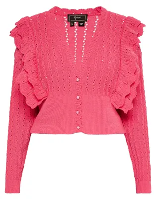 Productafbeelding van Tweek Damen Cardigan, model 11026968-TW01, ROZE, maat S