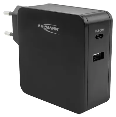 Zdjęcie produktu dla Ansmann 247PD, Wewnętrzna, Prąd przemienny, 20 V, Czarny
