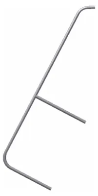 Produktbild von Zarges Handlauf 7-8 Stufen für Podesttreppe