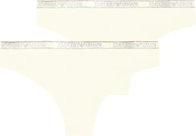 Produktbild von 2er-Pack EMPORIO ARMANI Damen Brazilian Slip