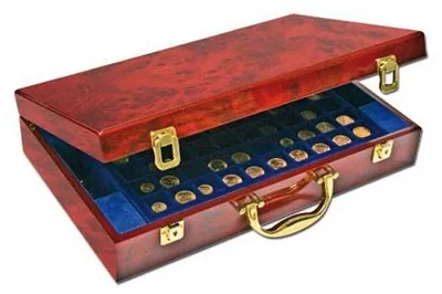 Produktbild von SAFE Münzenkoffer Premium mit 6 Tableaus