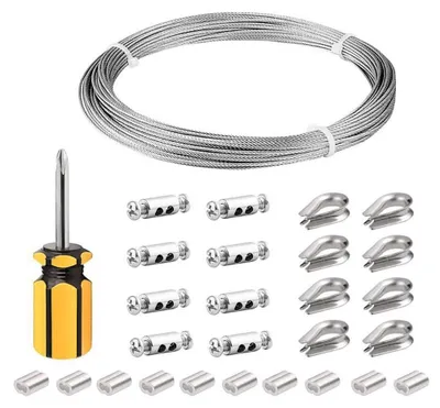 Image de Câble en acier de 30 mètres pour le tensionnement et la suspension