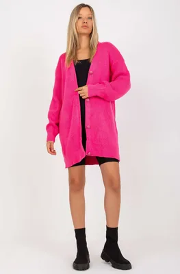 Produktbild von Rue Paris Strickjacke für Frauen Belamue neon pink Universal