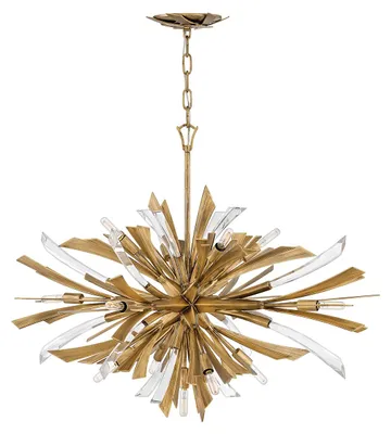 Produktbild von Elstead Vida Hängeleuchte E14 13-fach 71cm Brüniertes Gold