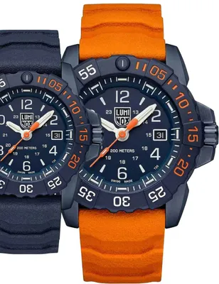 Zdjęcie produktu dla Luminox XS.3253.CBNSF.SET Herrenuhr Navy Seal Foundation Back To The Blue