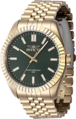 Immagine prodotto di Invicta Specialty 47489 Orologio da Uomo - Movimento al Quarzo - Acciaio Inossidabile con Quadrante Verde - 43 mm