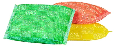 Produktbild von Genius Clia Genie Putzschwamm Schaum Schwamm 3 tlg., Spülschwamme, kratzfreie Reinigungsschwamm Topfschwamm, waschbar, zweiseitig