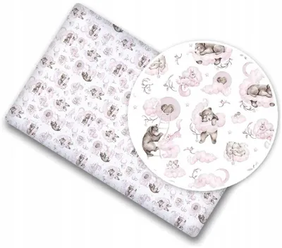 Obrázek produktu pro Babymam Prostěradlo do postýlky 120x60 cm růžové s gumou