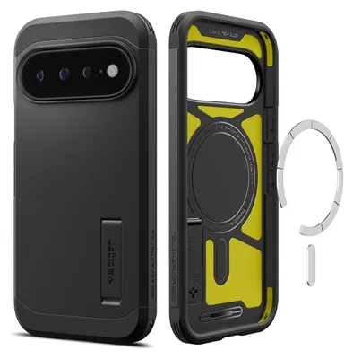 Immagine prodotto di Spigen Tough Armor AI (Mag Fit), custodia, Google, Pixel 11 Pro XL, 17,3 cm (6,8"), nera