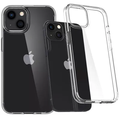 Produktbild von Spigen ACS03522, Cover, Apple, iPhone 13, 15,5 cm (6.1"), Transparent