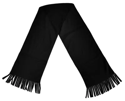 Produktbild von RESULT Uni Fleeceschal / Winterschal / Schal mit Fransen FK659 (Einheitsgröße) (Schwarz)