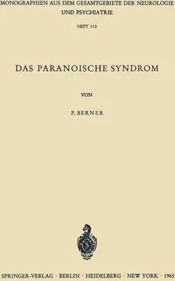 Obrázok produktu pre Das Paranoische Syndrom