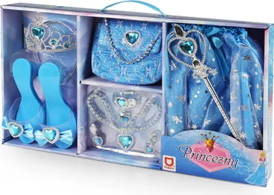 Immagine prodotto di RAPPA Set blu principessa in scatola 8 pezzi