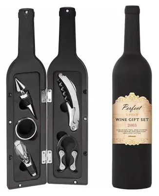Zdjęcie produktu dla Elegancki Zestaw do Wina dla Kobiety - Akcesoria w Butelce
