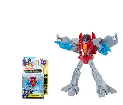 Produktbild von Hasbro E1884EU4 Transformers CYB Action Attackers Commander Figur