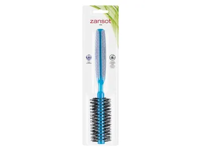 Obrázek produktu pro Zansot kulatý kartáč na vlasy prům. 20 mm, modrý, vyrobeno v Řecku