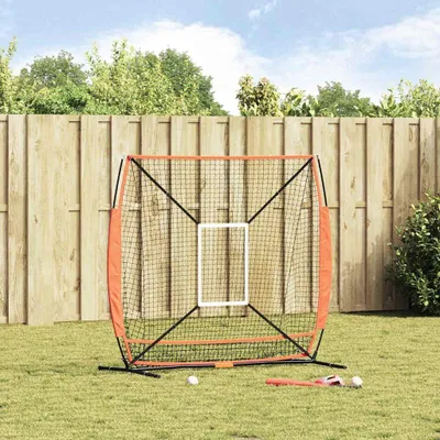 Produktbild von Baseball-Übungsnetz, 180 x 89,5 x 152,5 cm, für Garten, Terrasse und Außenbereich