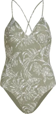 Image de Maillot de bain O'Neill pour femme JAIDA Green Textured Jungle : taille 36