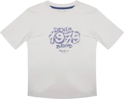 Produktbild von Pepe Jeans Nelton Kurzarm-t-shirt Weiß 14 Years Junge Weiß 14 Years