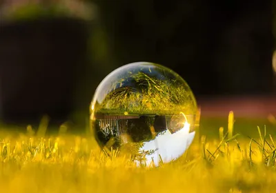Produktbild von Kristallkugel Wahrsager Glaskugel mit Ständer transparent ø150mm