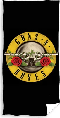 Immagine prodotto di Carbotex 70x140 Telo mare in cotone Guns N Roses Estate