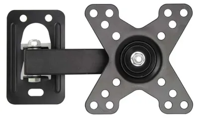 Produktbild von Esperanza HORUS, 75 x 75 mm, 200 x 200 mm, -25 - 25°, 360°, Metall, Schwarz