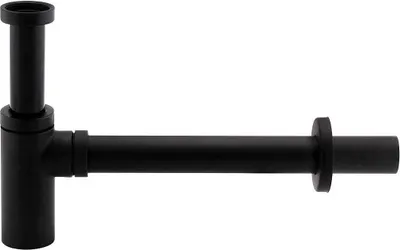 Produktbild von Designer-Siphon in mattschwarz