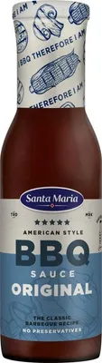 Obrázok produktu pre Santa Maria American Style BBQ Sauce Original 355g