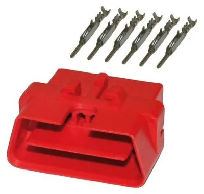 OBD Diagnose Buchse Stecker männlich 16-polig inkl. 6 Kontakte – Produktansicht