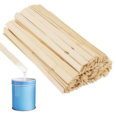 150 Holz-Rührstäbe, 35 cm, für Farbe und Basteln