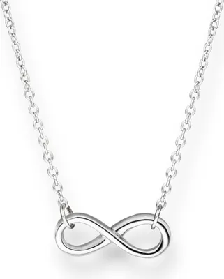 Produktbild von Glanzstücke München Halskette Infinity Sterling Silber 40,0 cm Basiskette + 5,0 cm Verlängerung 60603079