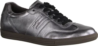 Produktbild von Paul Green 5350-166 Silber, Damen, Sneaker, Metallic, Leder, NEU - Damenschuhe Top Trends, Grau, leder (nappa met. clay)
