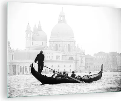 Produktbild von Bilder auf glas - Venedig Basilika - 70x50cm - Glasbilder - Wandbilder - Kunstdruck - zum Aufhängen bereit - Wanddekoration aus Glas - Glas Bilder - Wandbild auf Glas - Einteilig - GAA70x50-3563